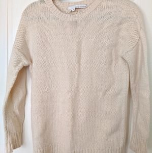 360 Cashmere Cream Sweater